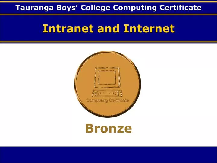 intranet and internet