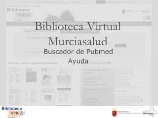 biblioteca virtual murciasalud