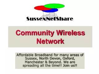 Community Wireless Network