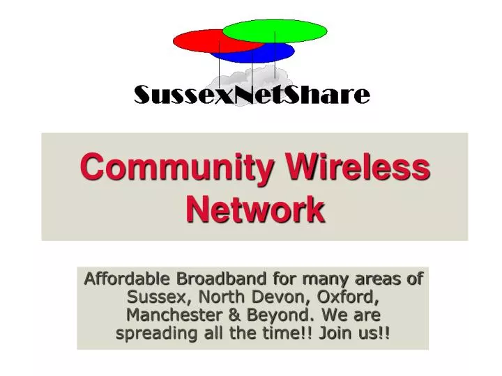 community wireless network