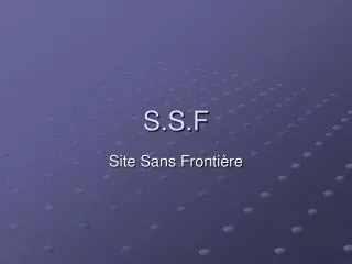 s s f