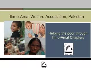 Ilm-o-Amal Welfare Association, Pakistan