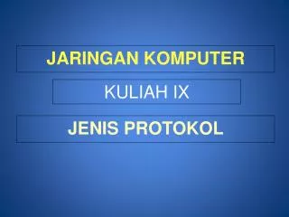 jaringan komputer