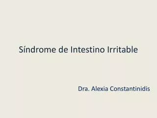 s ndrome de intestino irritable