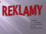 REKLAMY - slide 1