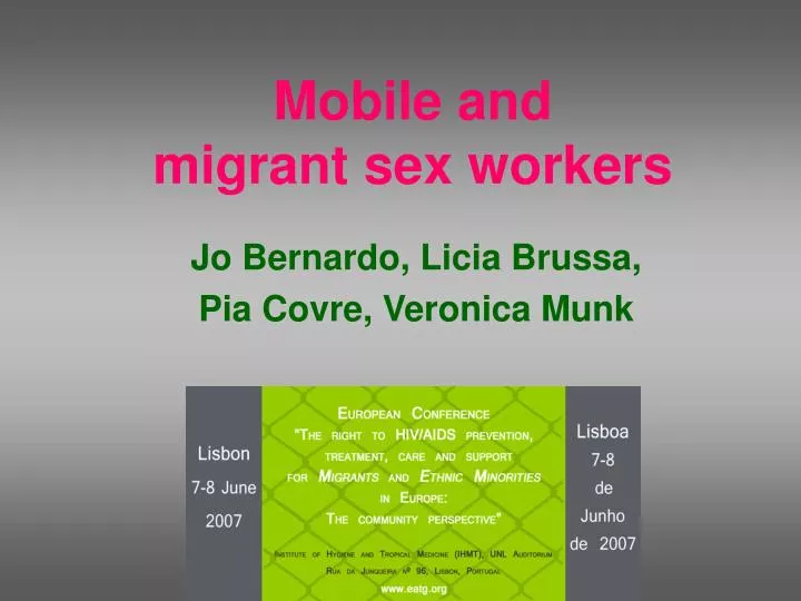 mobile and migrant sex workers