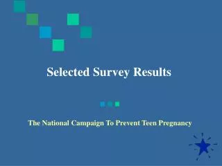 Selected Survey Results
