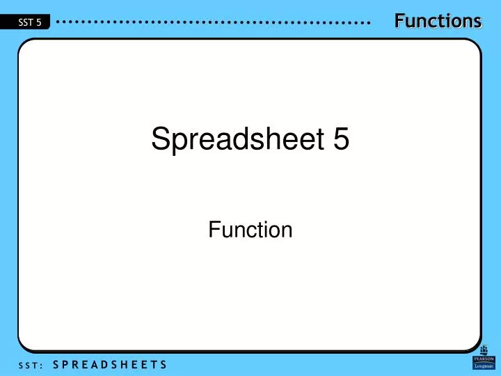 spreadsheet 5