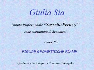 giulia sia