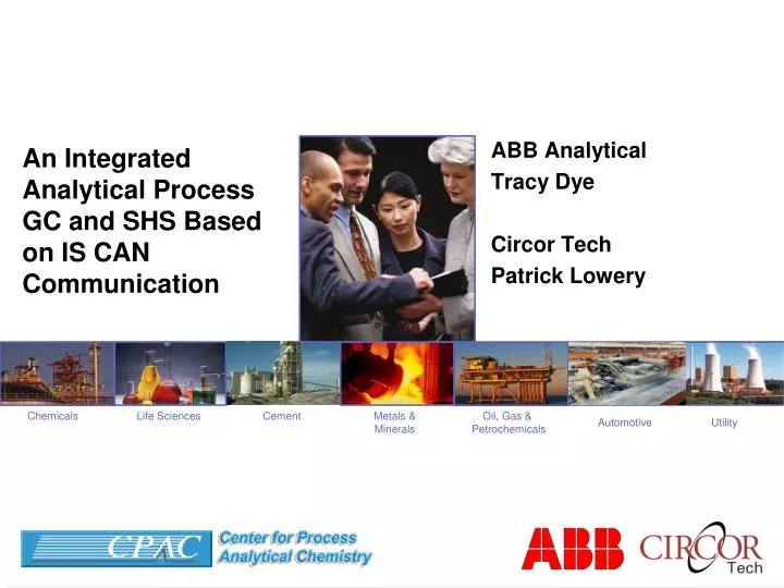 an integrated analytical process gc and shs based on is can communication