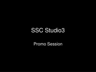 SSC Studio3