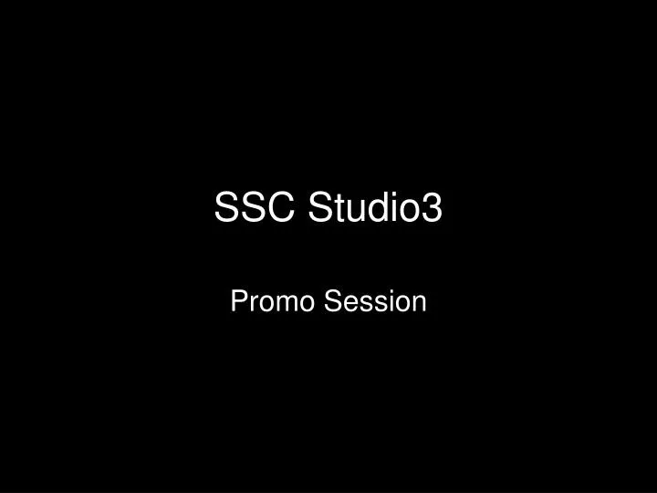 ssc studio3