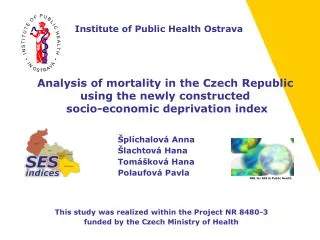 Analysis of mortality in the Czech Republic using the newly constructed