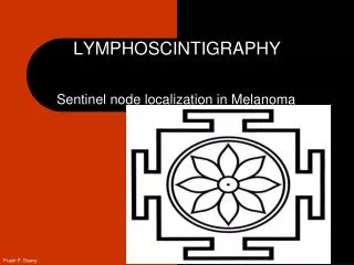 LYMPHOSCINTIGRAPHY