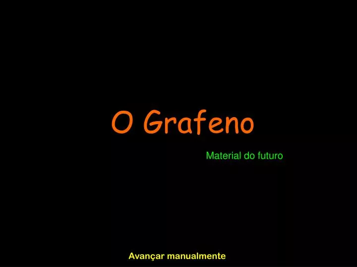 o grafeno