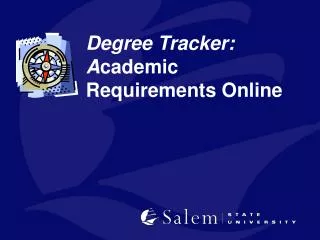 Degree Tracker: A cademic Requirements Online
