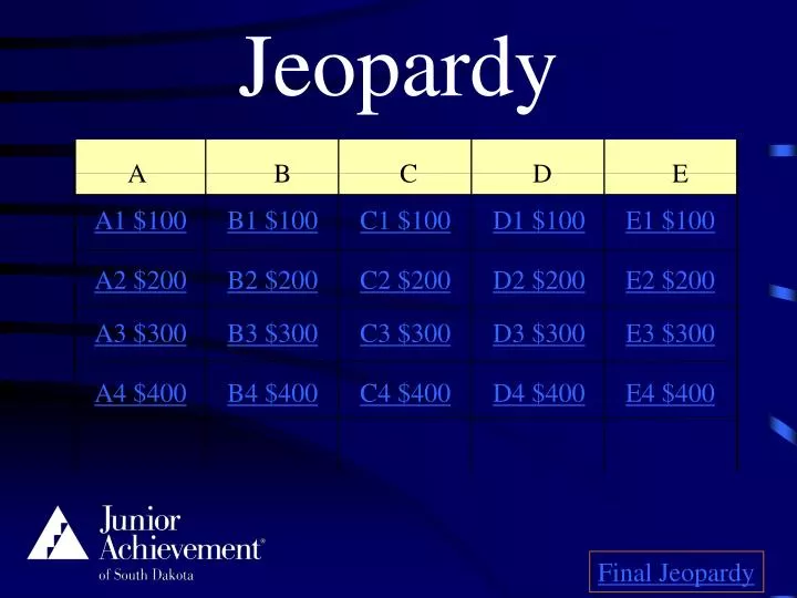 jeopardy