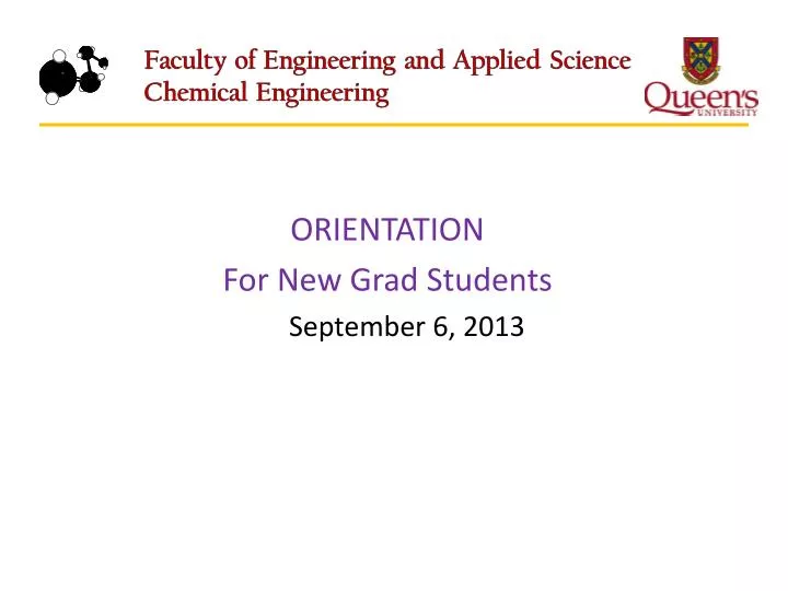 orientation for new grad students september 6 2013