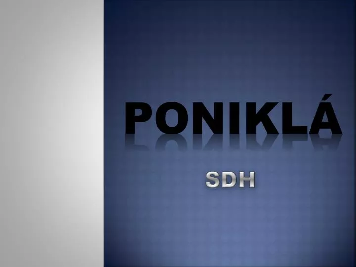 ponikl