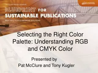 Selecting the Right Color Palette: Understanding RGB and CMYK Color
