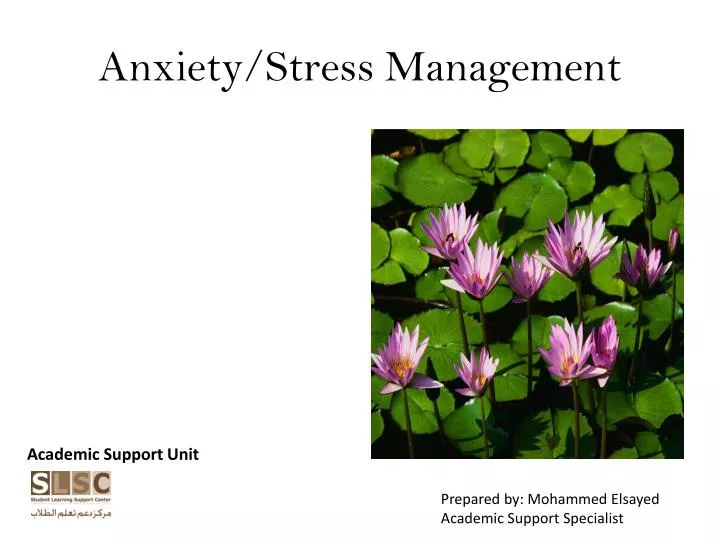 anxiety stress management
