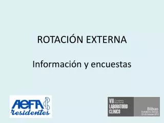 rotaci n externa informaci n y encuestas