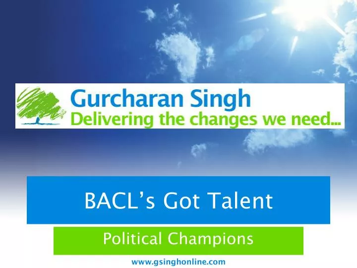 bacl s got talent
