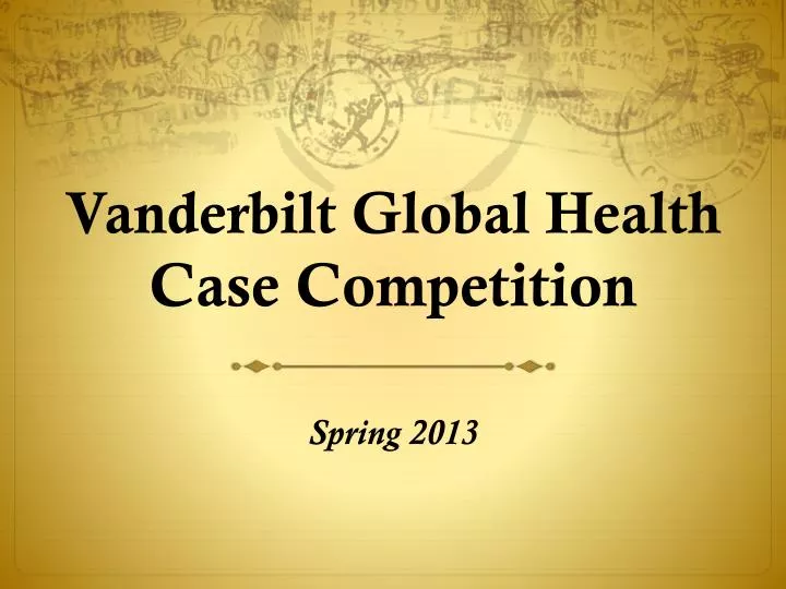 vanderbilt global health case competition