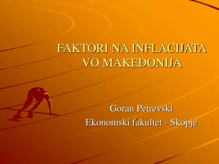faktori na inflacijata vo makedonija