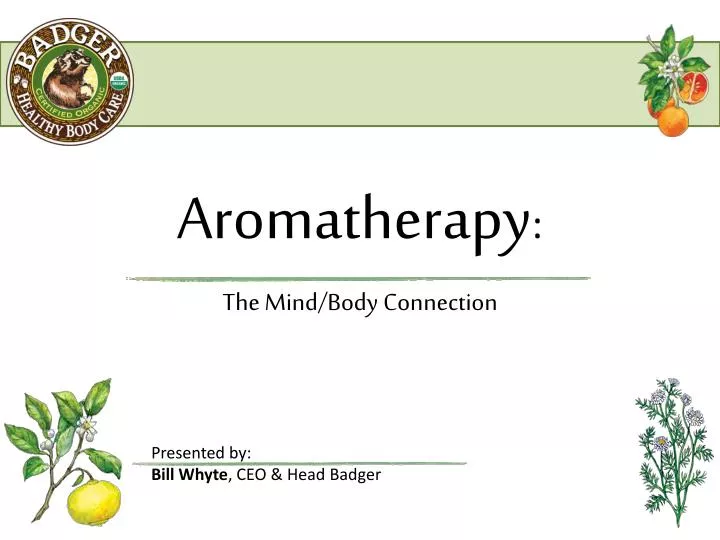 aromatherapy