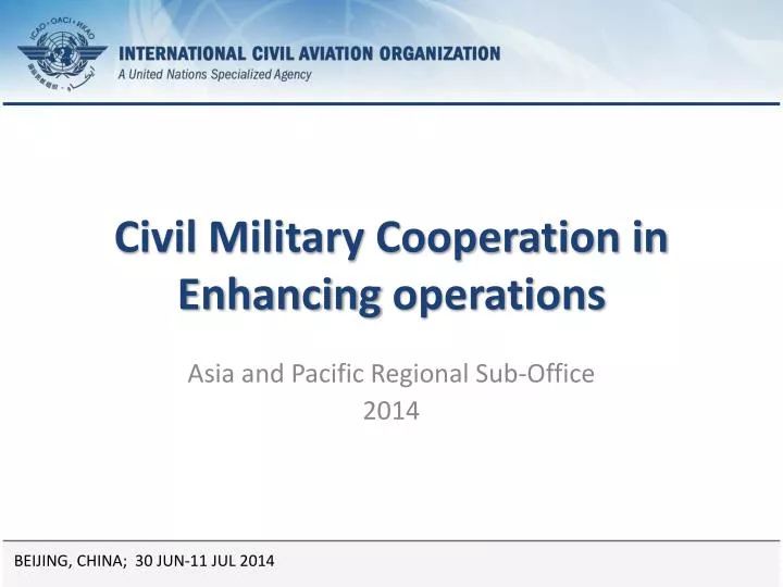 civil military cooperation in enhancing operations