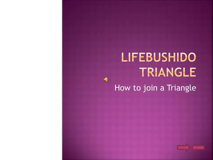 lifebushido triangle