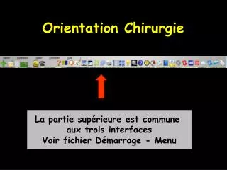 orientation chirurgie