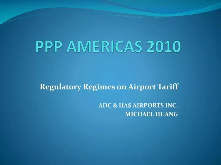 ppp americas 2010