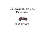 Le Circuit du Rau de Rufaluche