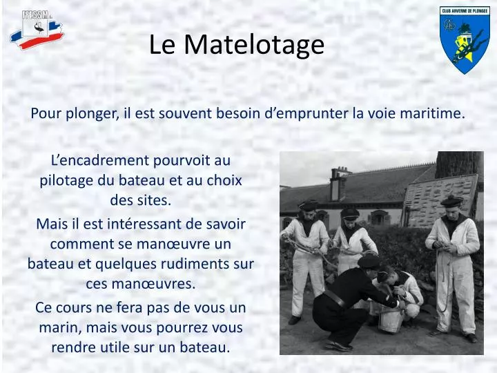 le matelotage