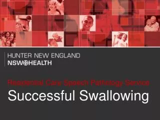 Residential Care Speech Pathology Service Successful Swallowing