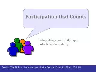 Participation that Counts
