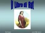 Il Libro di Rut - slide 1