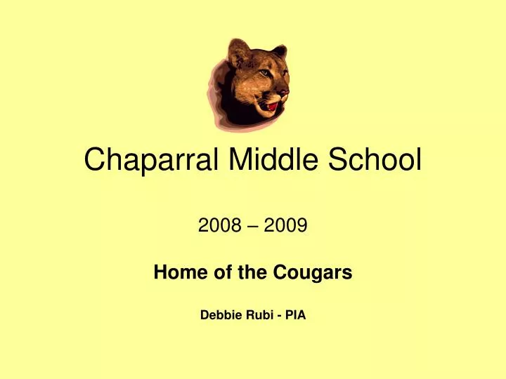 chaparral middle school