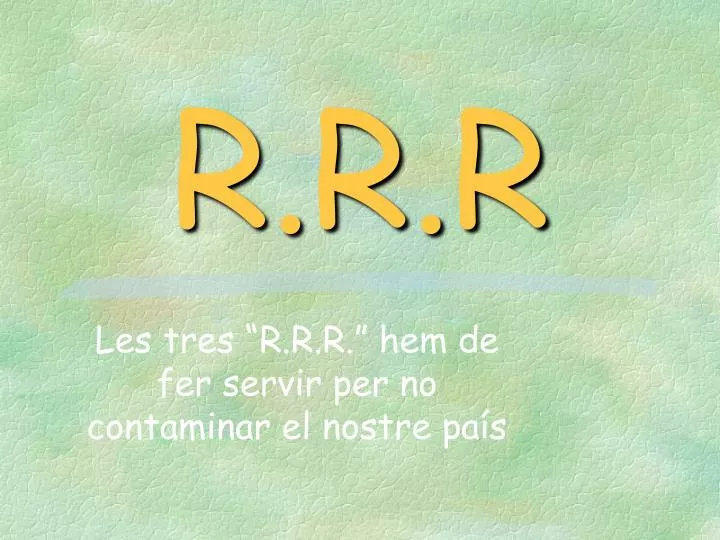 r r r