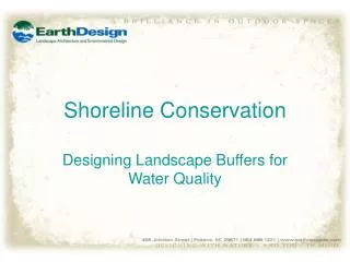 Shoreline Conservation