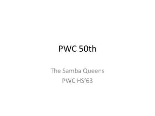 PWC 50th