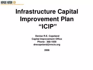 What is the Infrastructure Capital Improvement Plan?