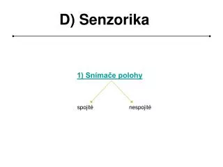 D) Senzorika
