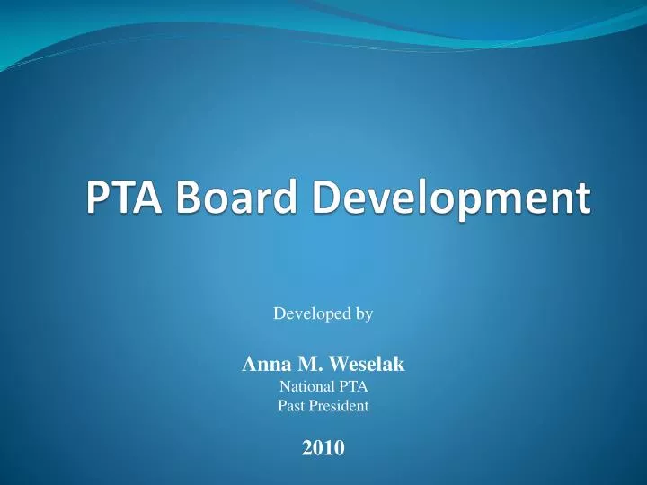 pta board development