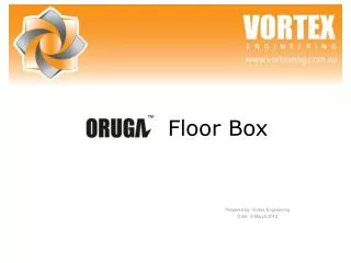 Prepared by: Vortex Engineering Date: 9.March.2012