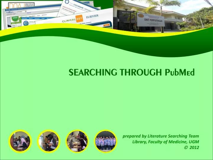 searching through pubmed