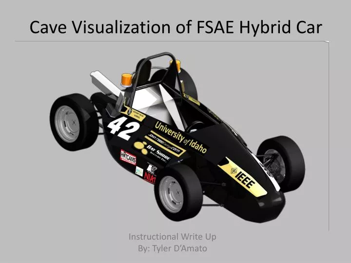 cave visualization of fsae hybrid car