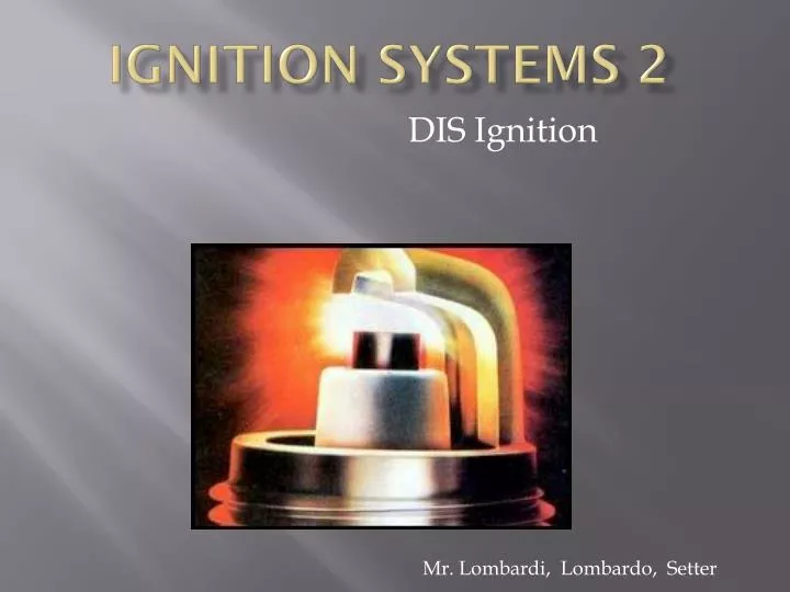 ignition systems 2
